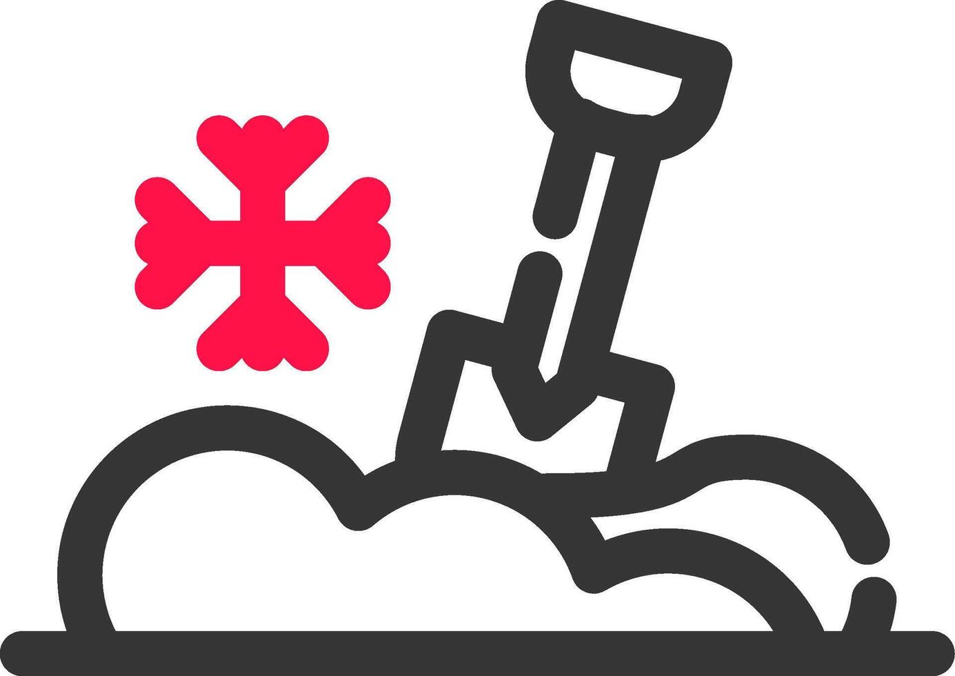Shovel Creative Icon Design vector