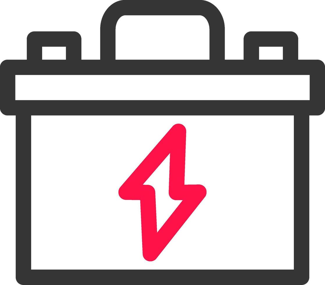 Battery Creative Icon Design vector