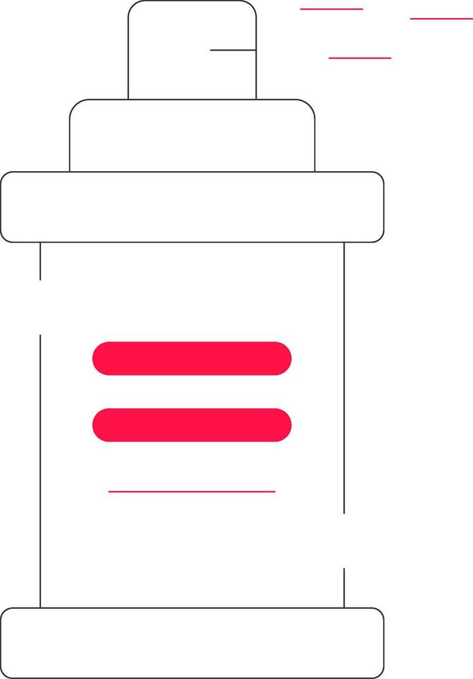 Spray Paint Creative Icon Design vector