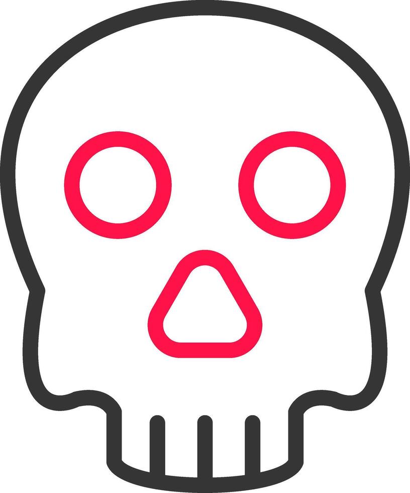 Skull Creative Icon Design vector