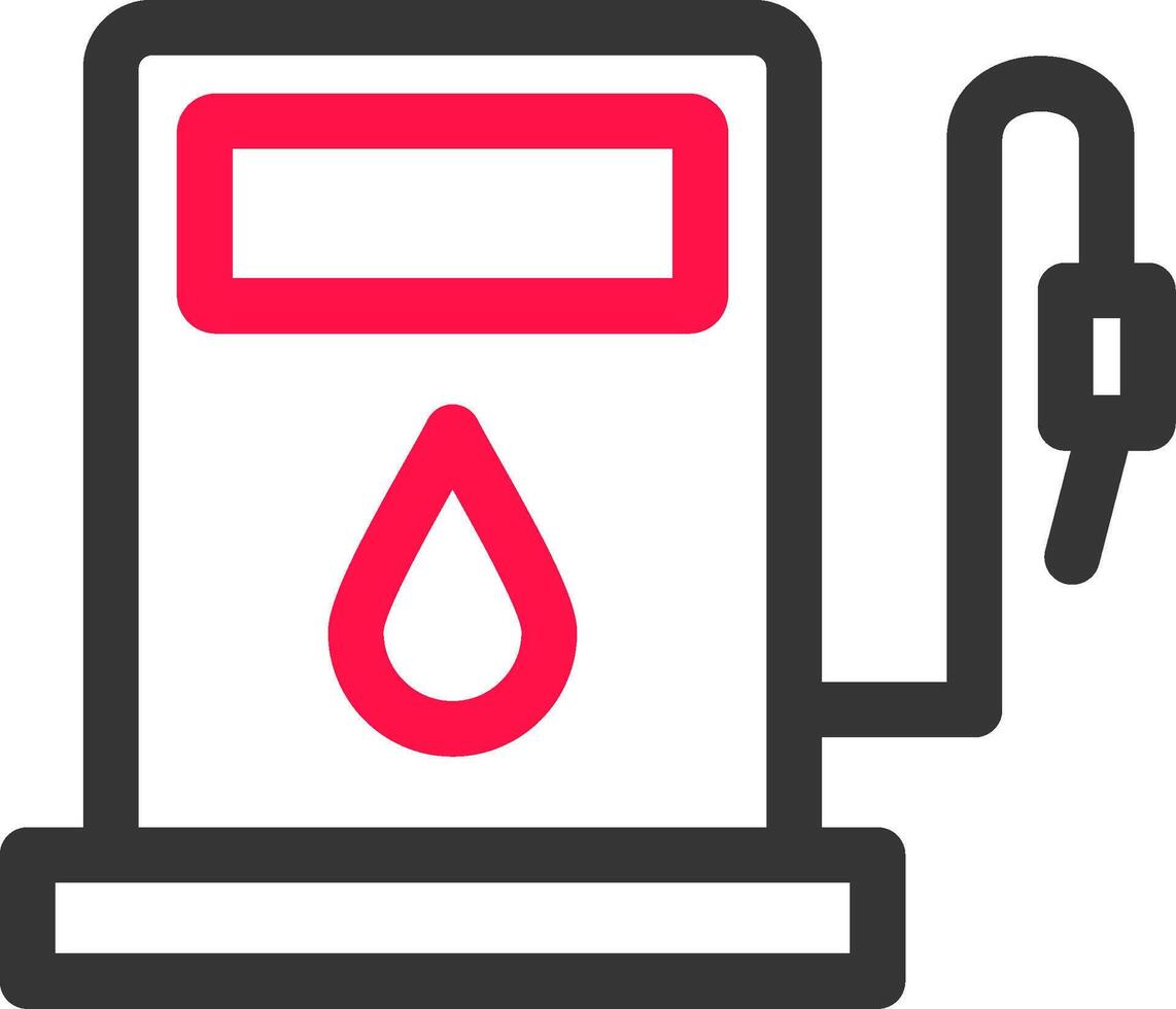 diseño de icono creativo de combustible vector