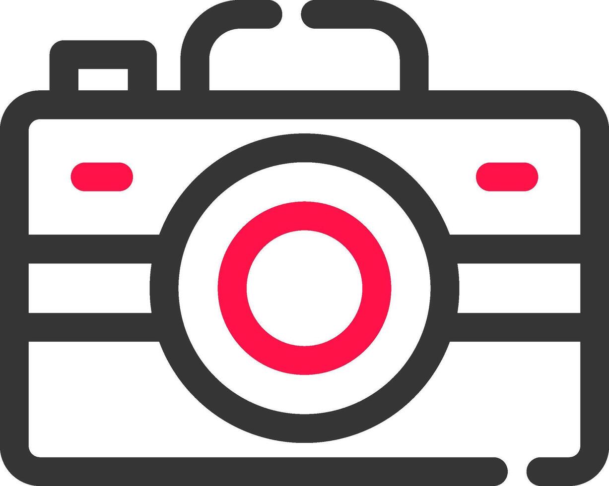 diseño de icono creativo de cámara de fotos vector