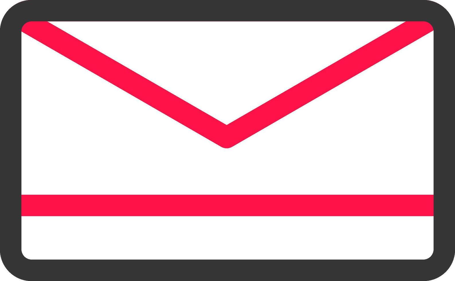 Envelope Creative Icon Design vector
