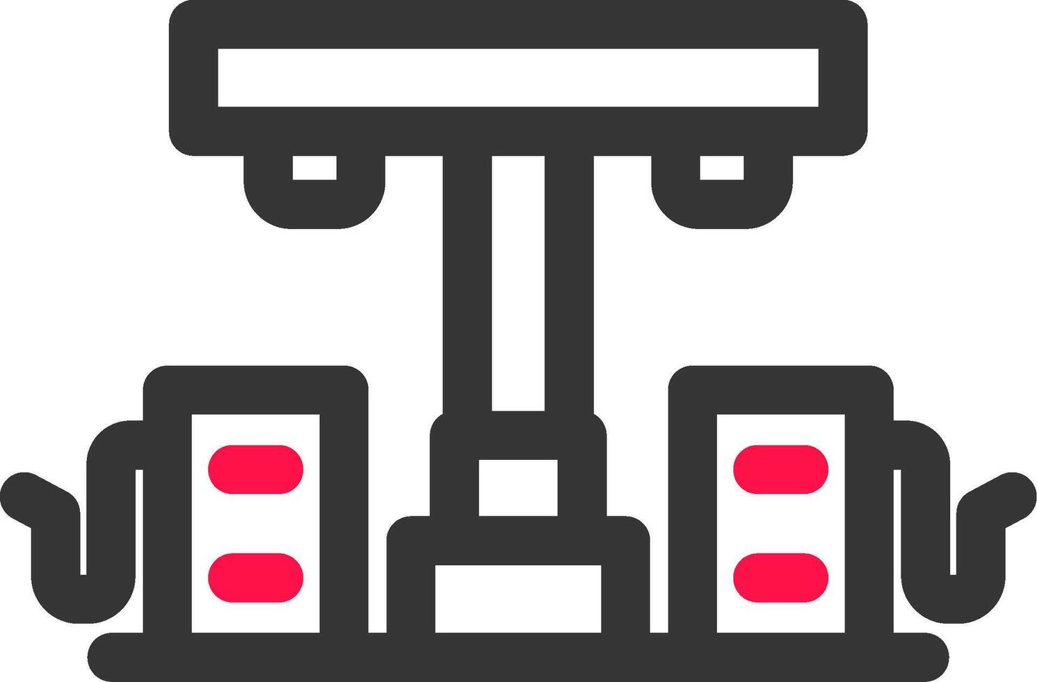 Petrol Station Creative Icon Design vector