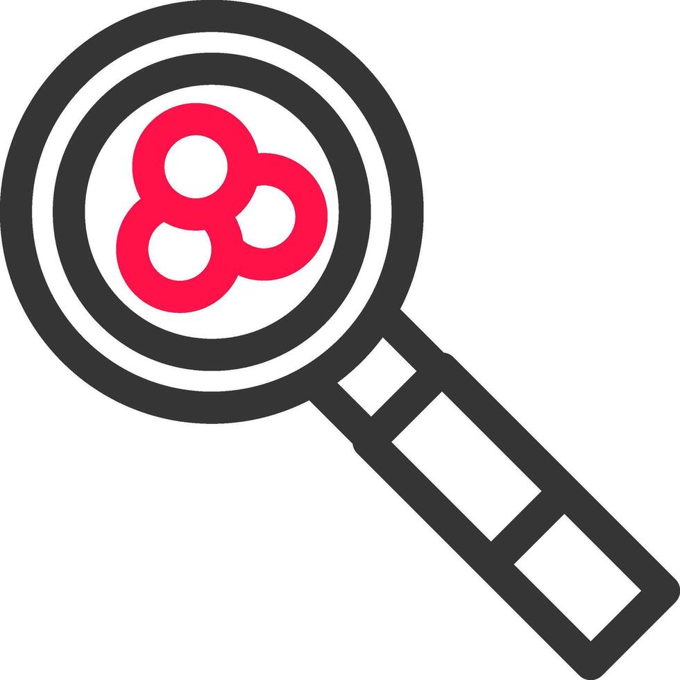 Magnifying Glass Creative Icon Design vector