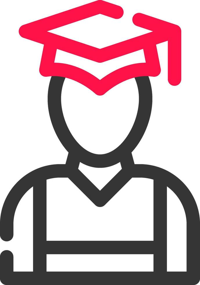 Graduate Creative Icon Design vector