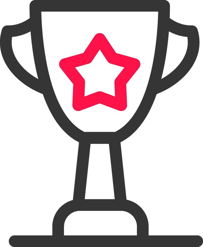 Trophy Creative Icon Design vector