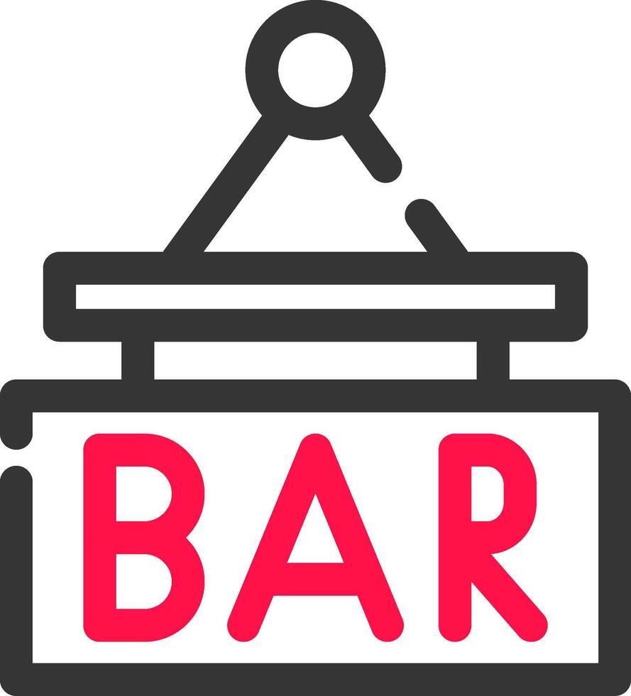 diseño creativo del icono del tablero de la muestra de la barra vector