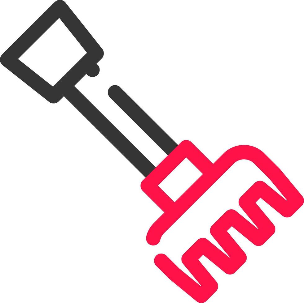 Rake Creative Icon Design vector