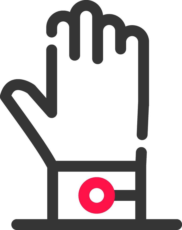 Glove Creative Icon Design vector