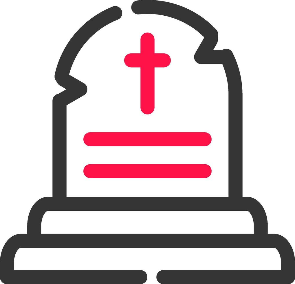 Tomb Creative Icon Design vector