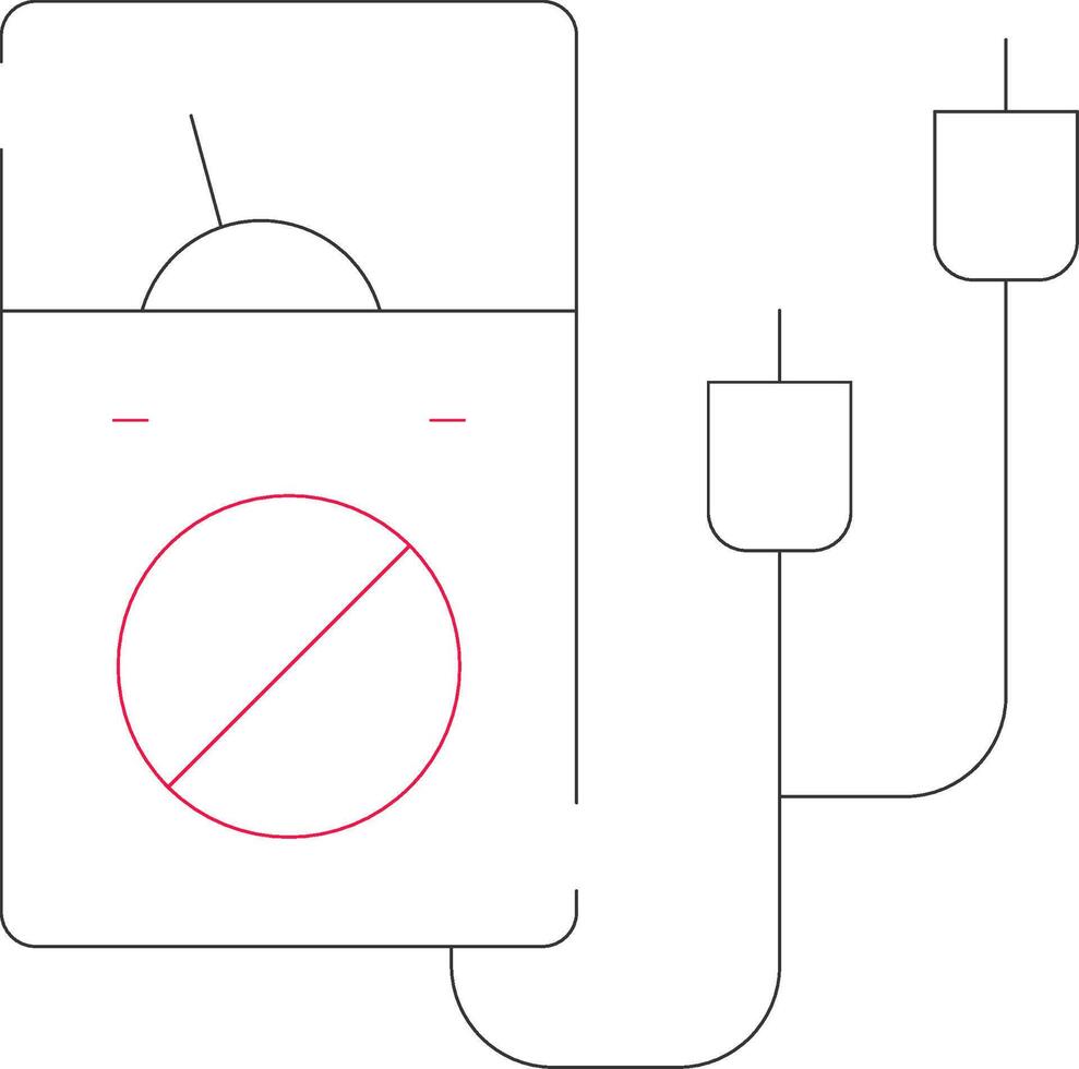 Multimeter Creative Icon Design vector