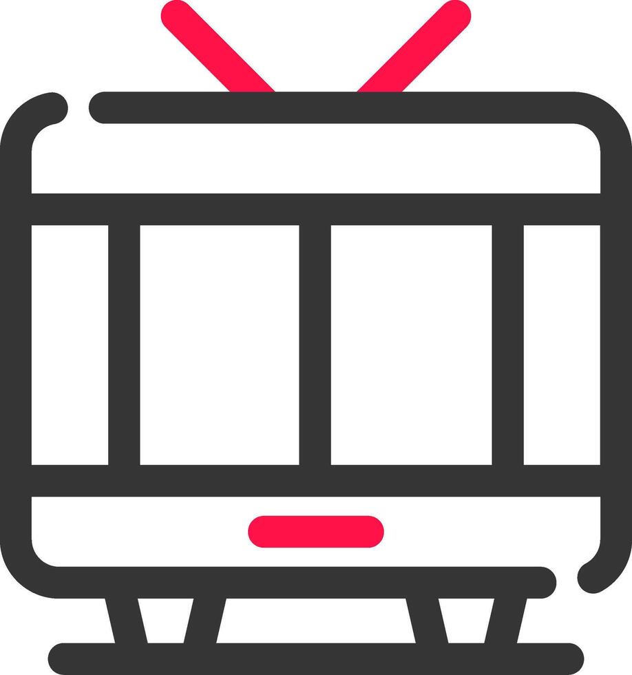 Tv Creative Icon Design vector