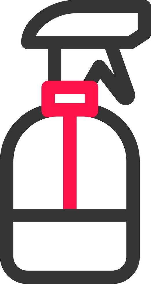 Spray Bottle Creative Icon Design vector