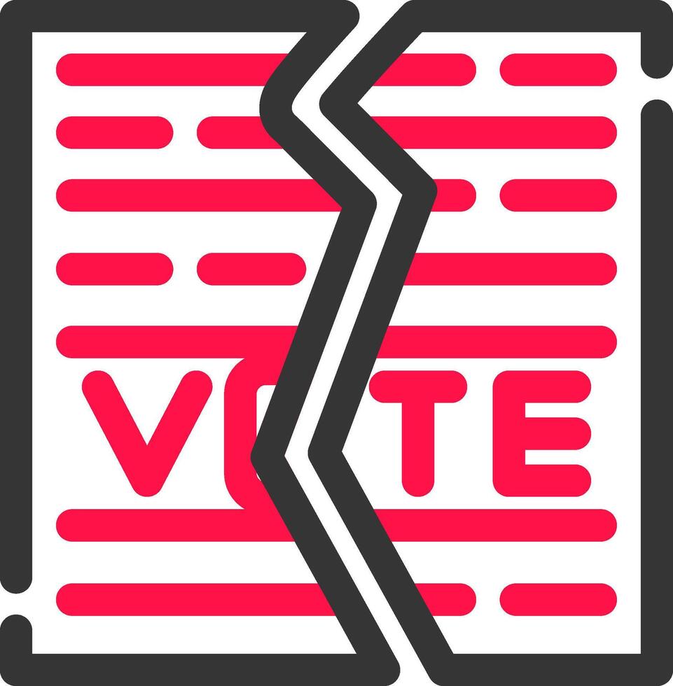 Ballot Creative Icon Design vector