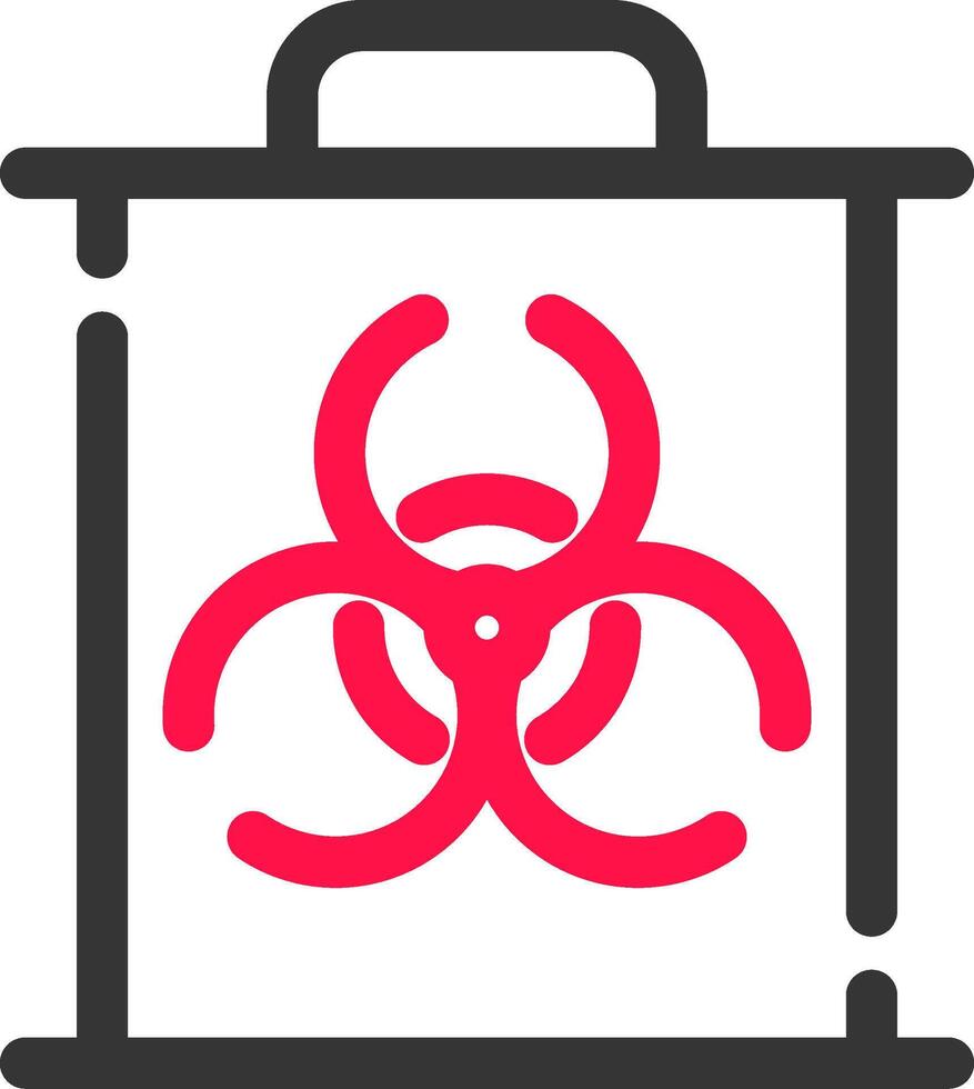 Biohazard Creative Icon Design vector