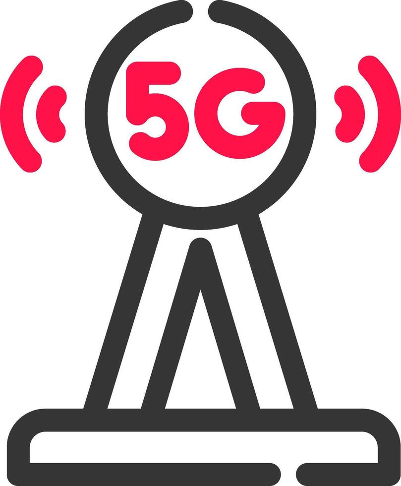 Antenna Creative Icon Design vector