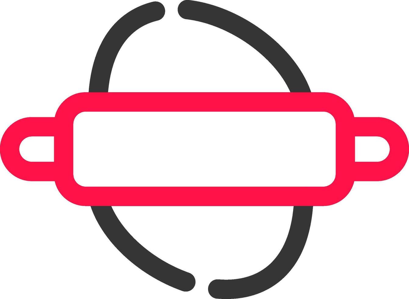 Rolling Pin Creative Icon Design vector