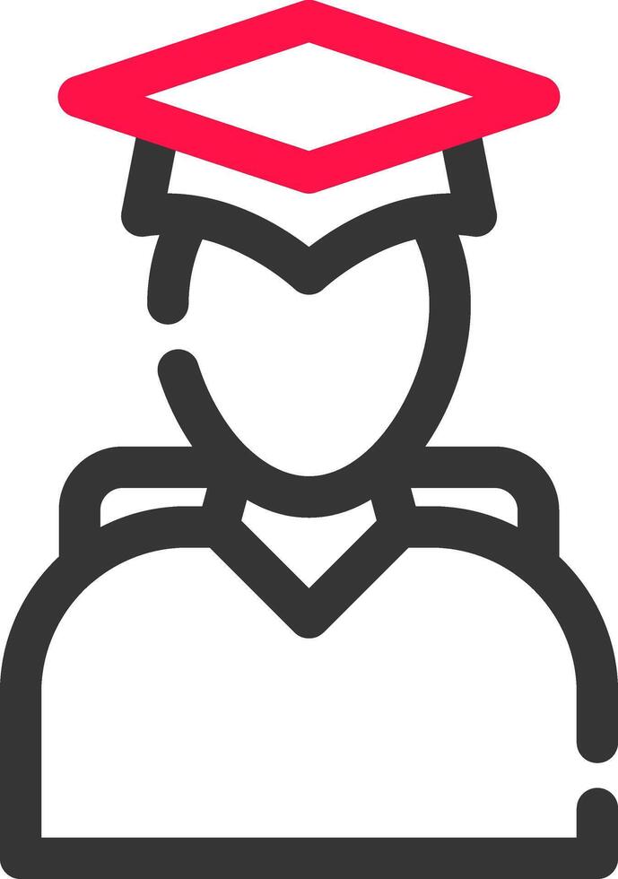 Student Creative Icon Design vector