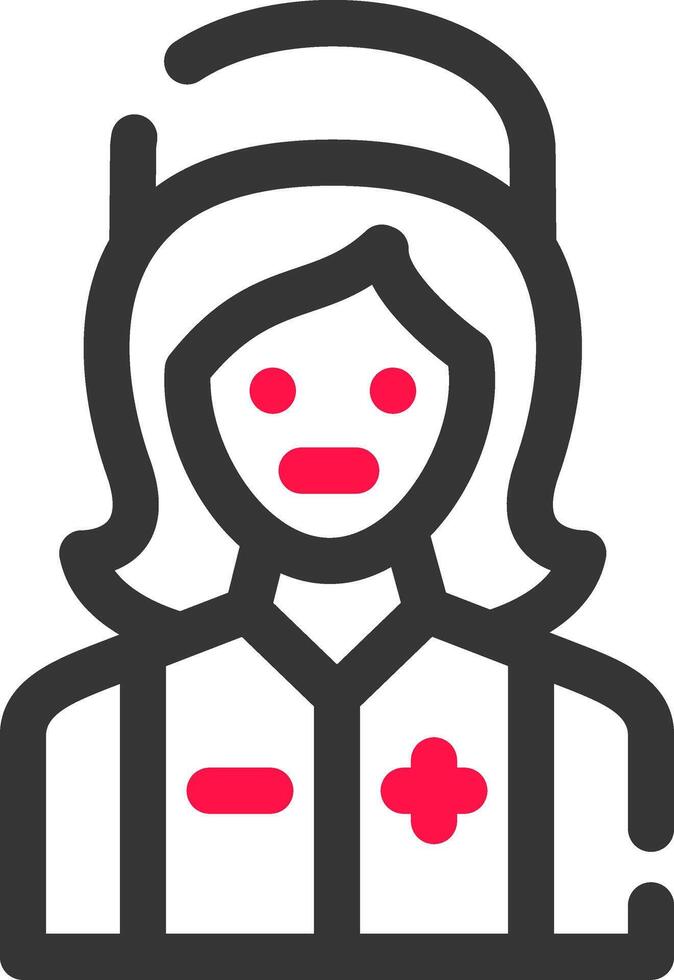 Nurse Creative Icon Design vector