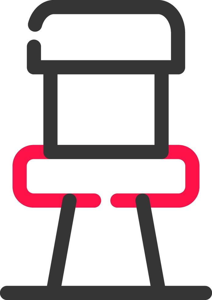 Chair Creative Icon Design vector