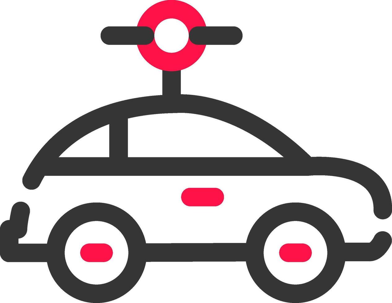 Car Creative Icon Design vector