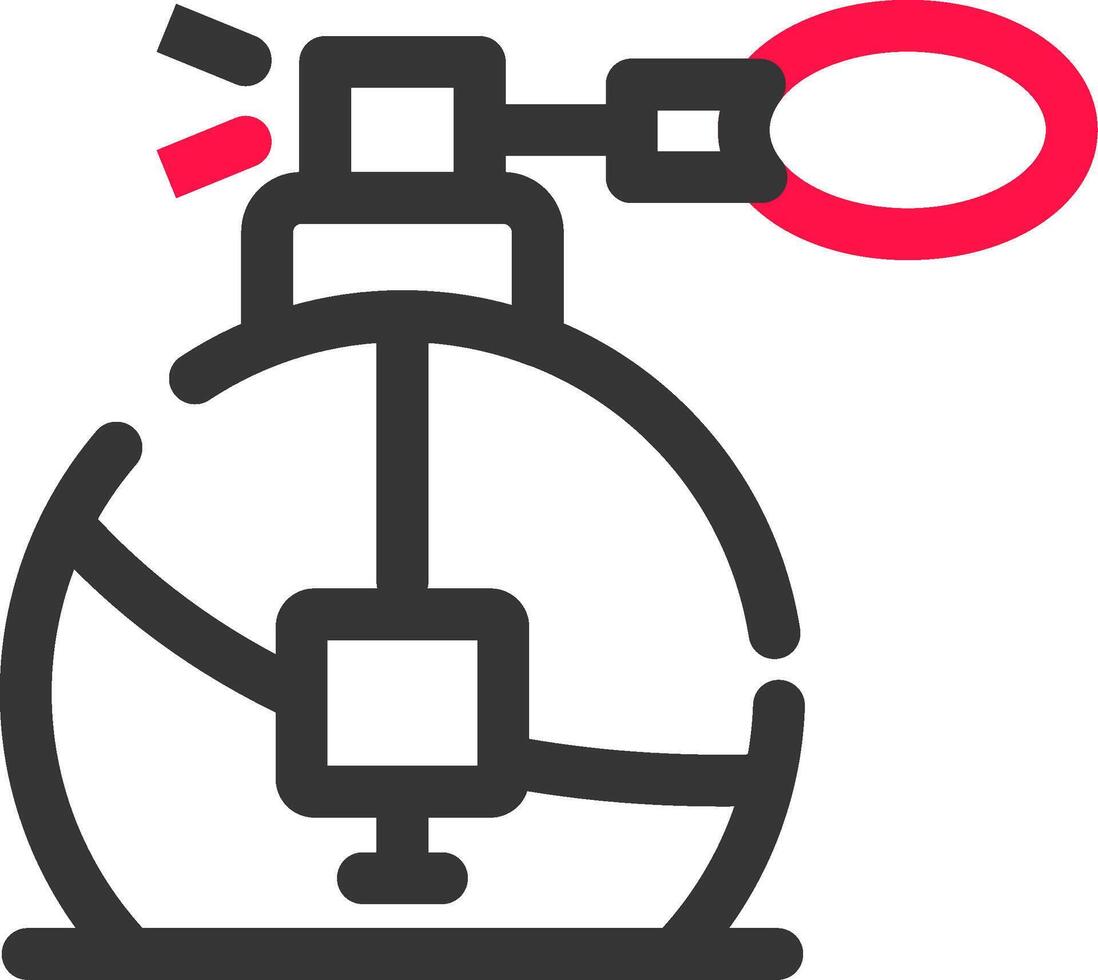 Perfume Creative Icon Design vector
