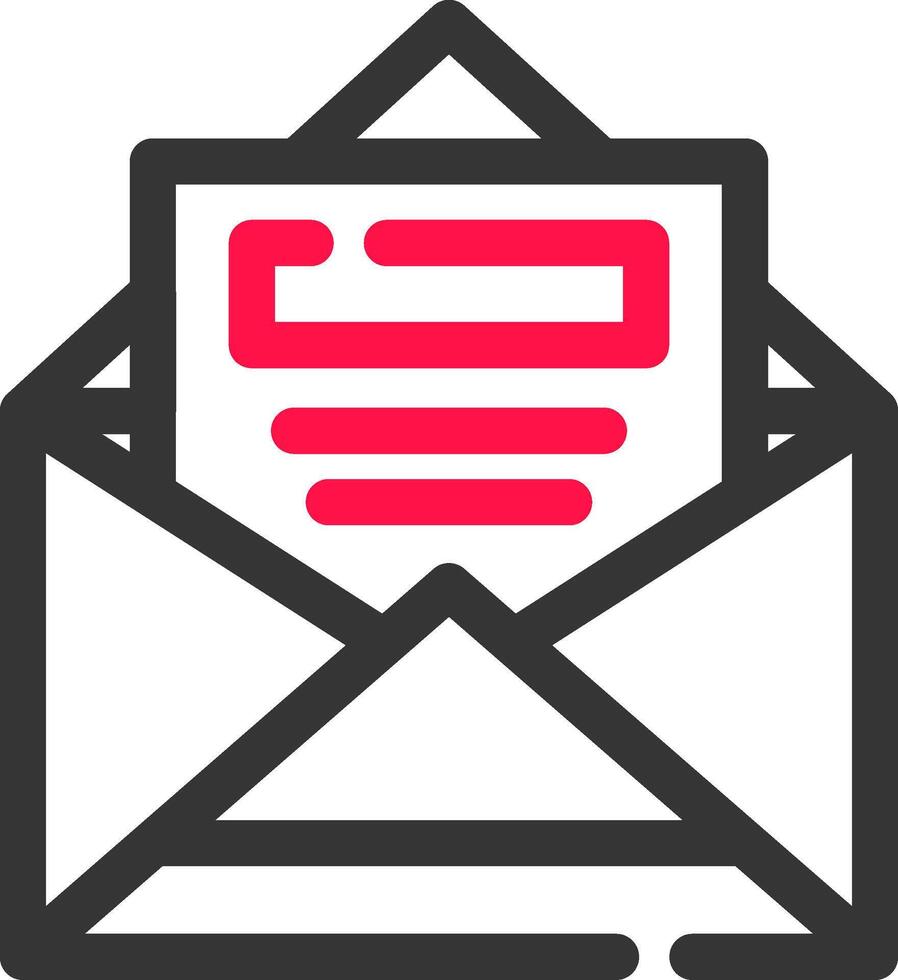Open Email Creative Icon Design vector