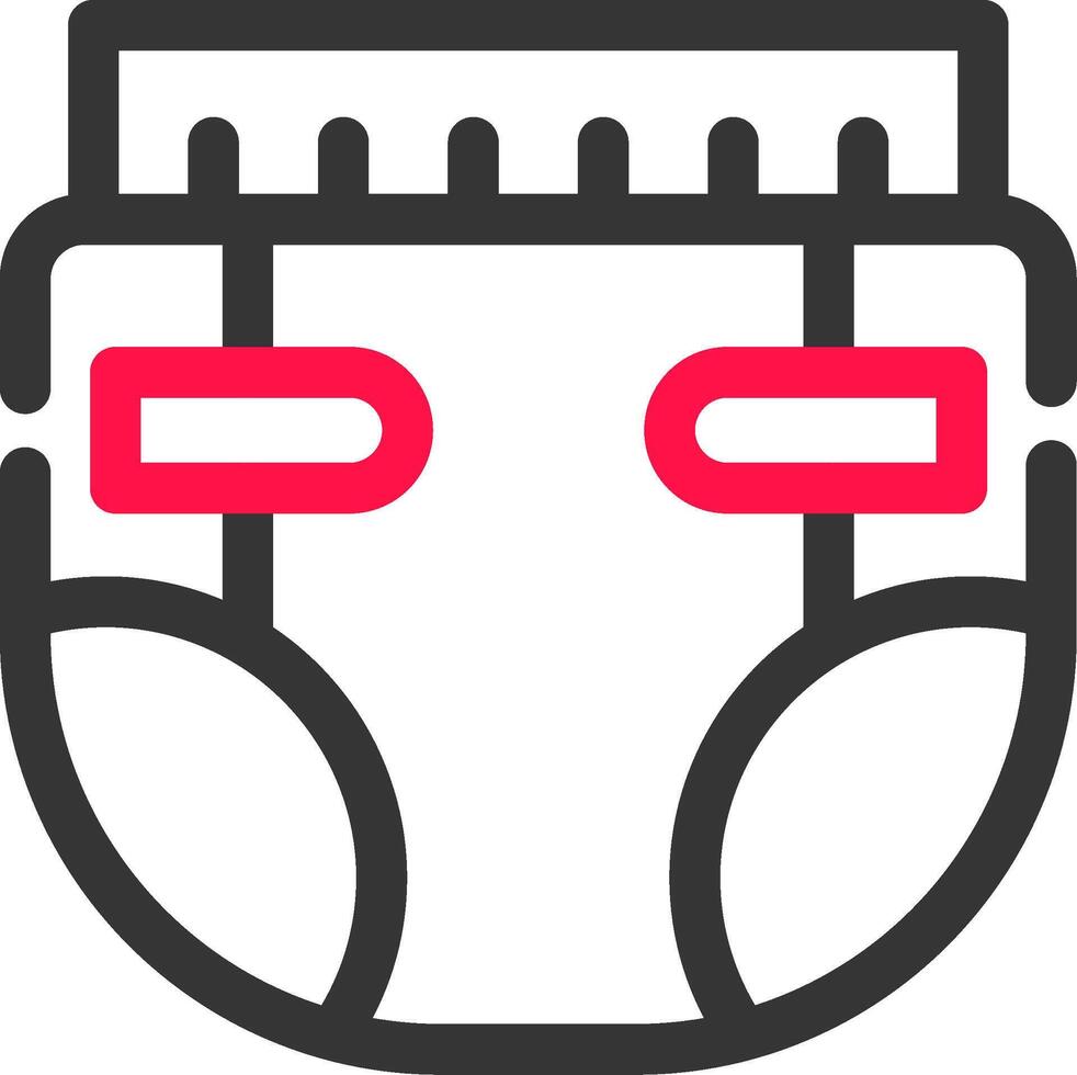 Diaper Creative Icon Design vector