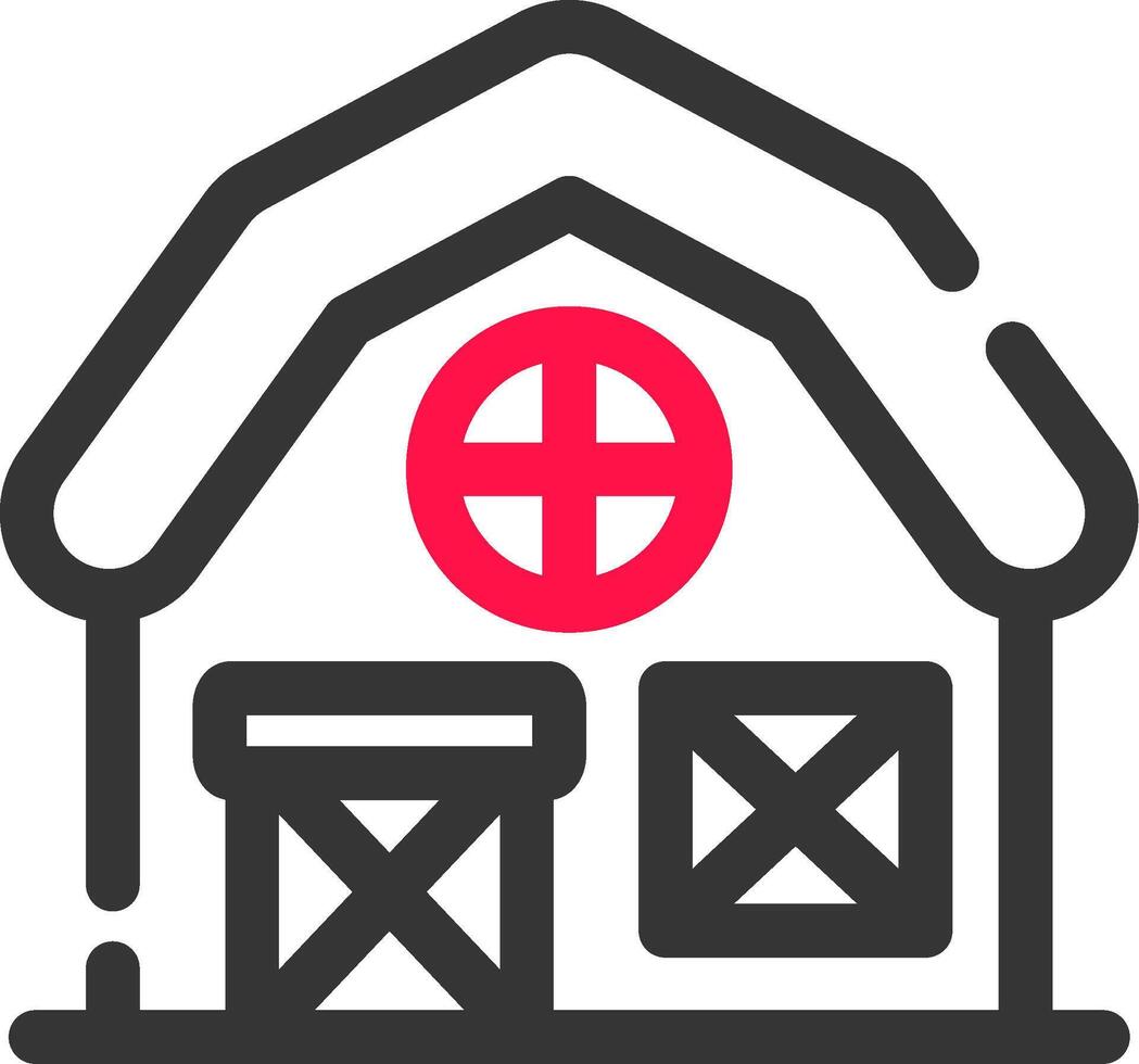 Barn Creative Icon Design vector