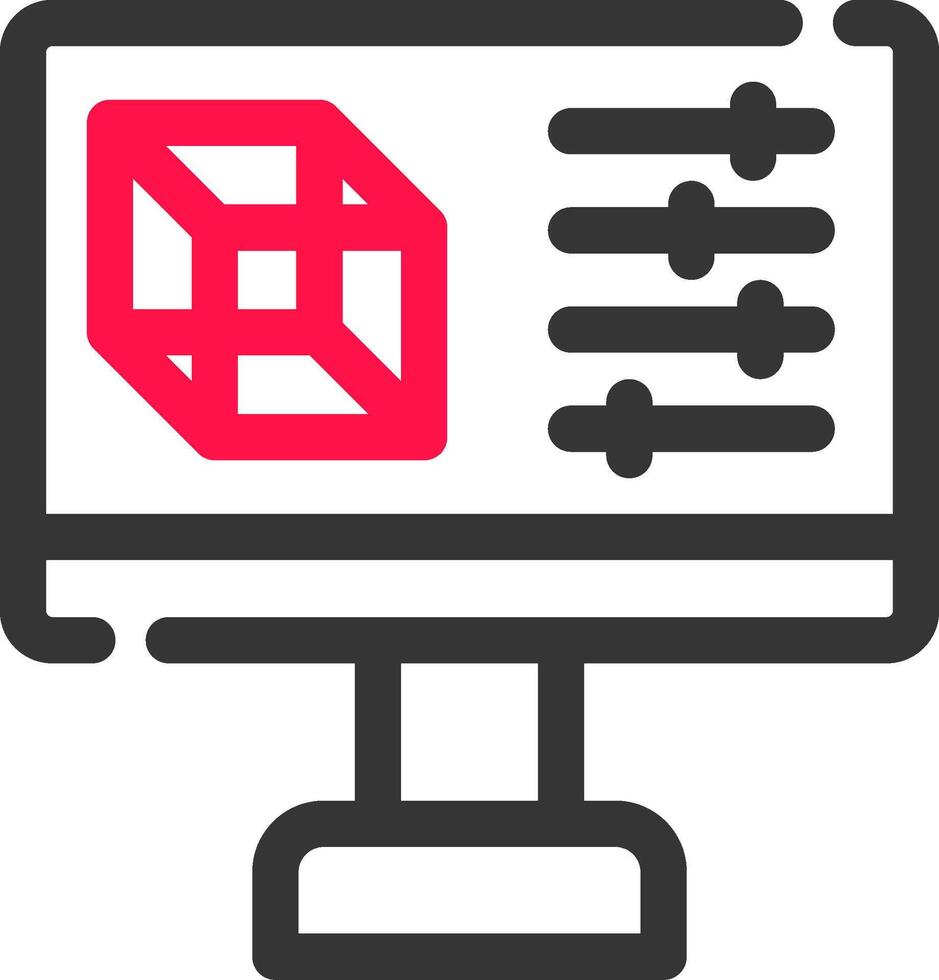Simulation Creative Icon Design vector