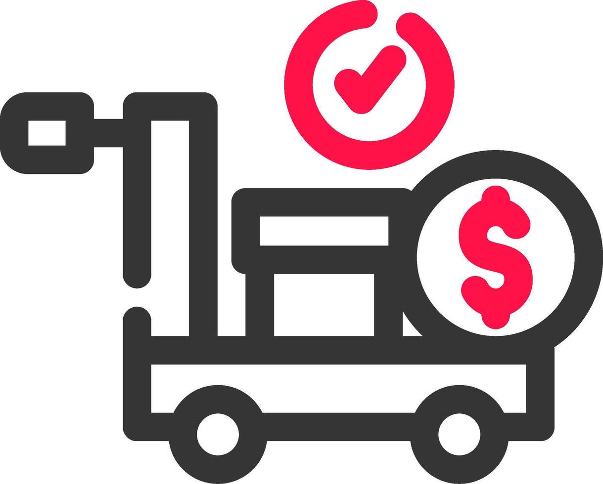 Procurement Creative Icon Design vector