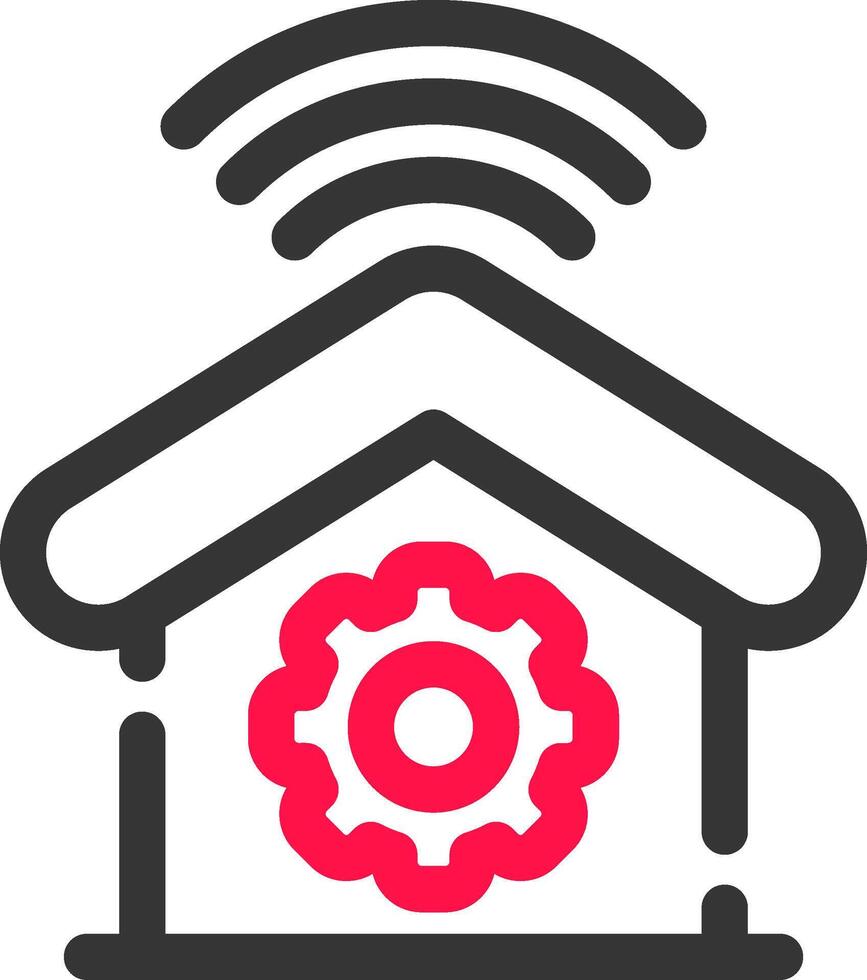 Home Automation Creative Icon Design vector