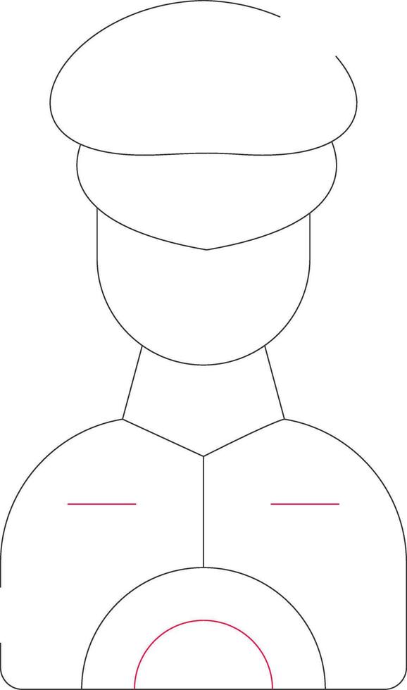Captain Creative Icon Design vector