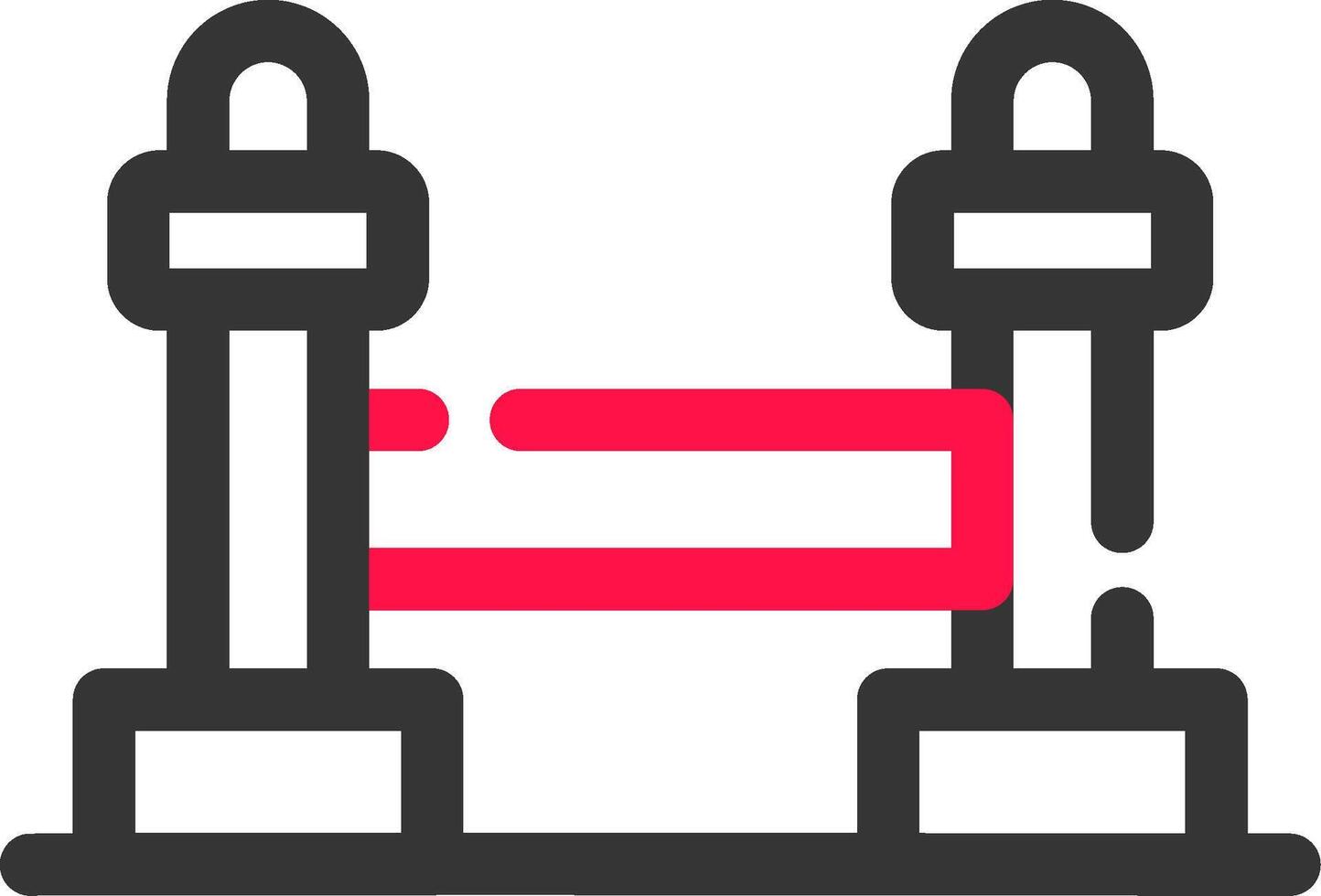 Stanchion Creative Icon Design vector