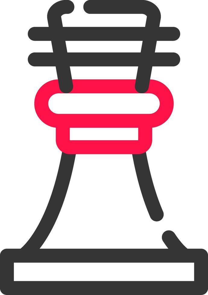 Chess Game Creative Icon Design vector