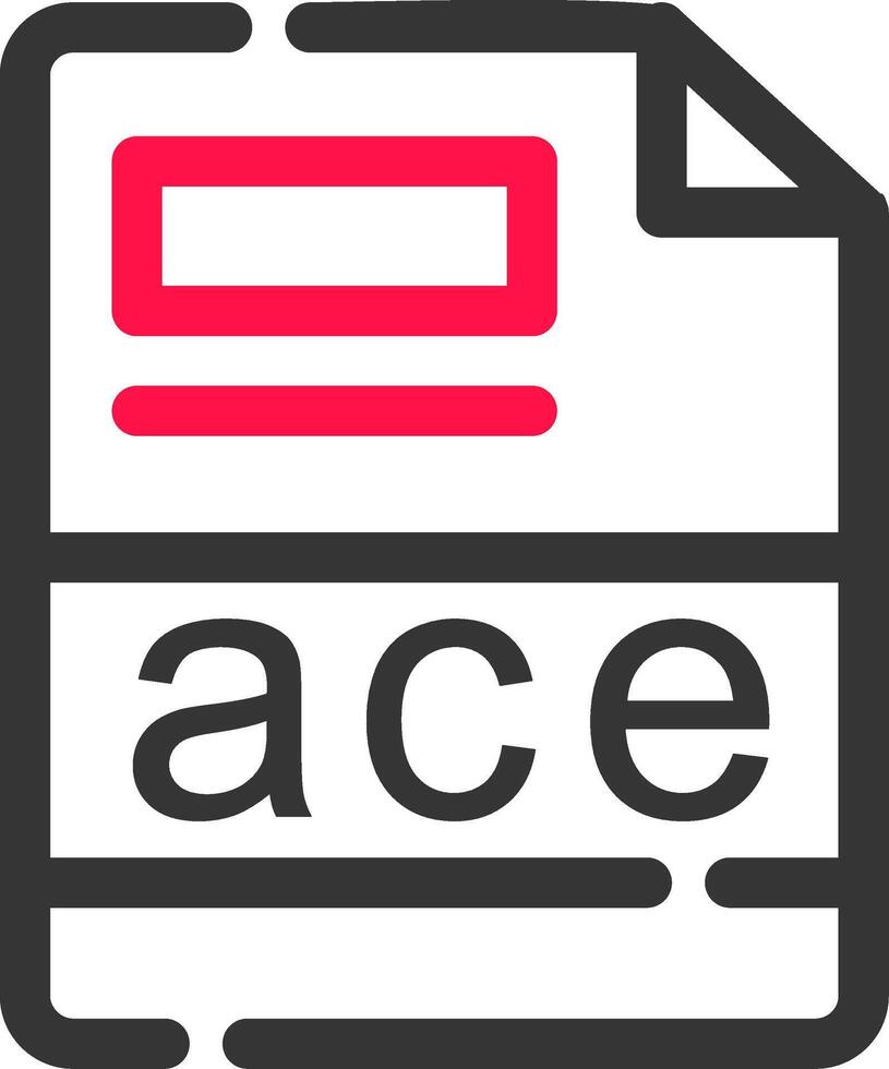 ACE Creative Icon Design vector