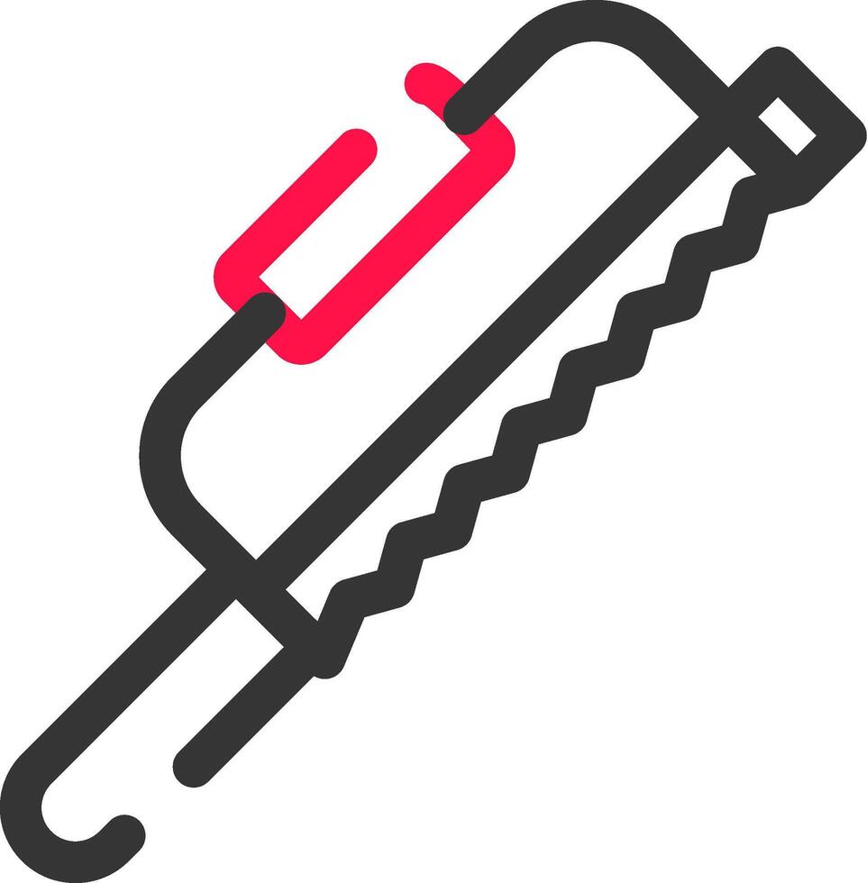 Coping Saw Creative Icon Design vector