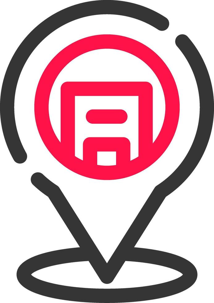 Location Creative Icon Design vector