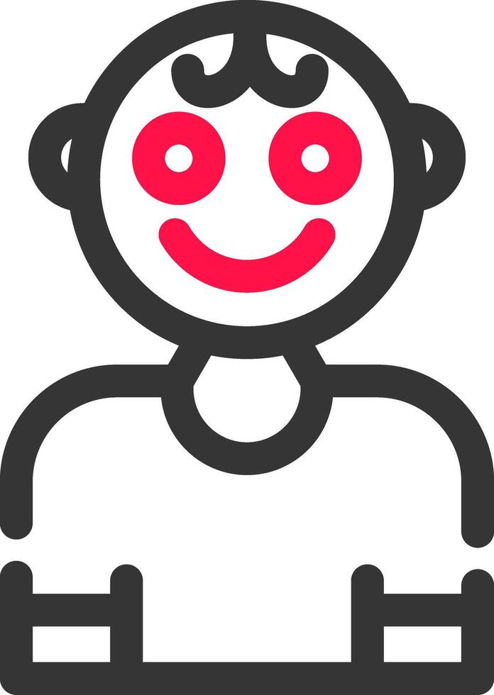 Baby Boy Creative Icon Design vector
