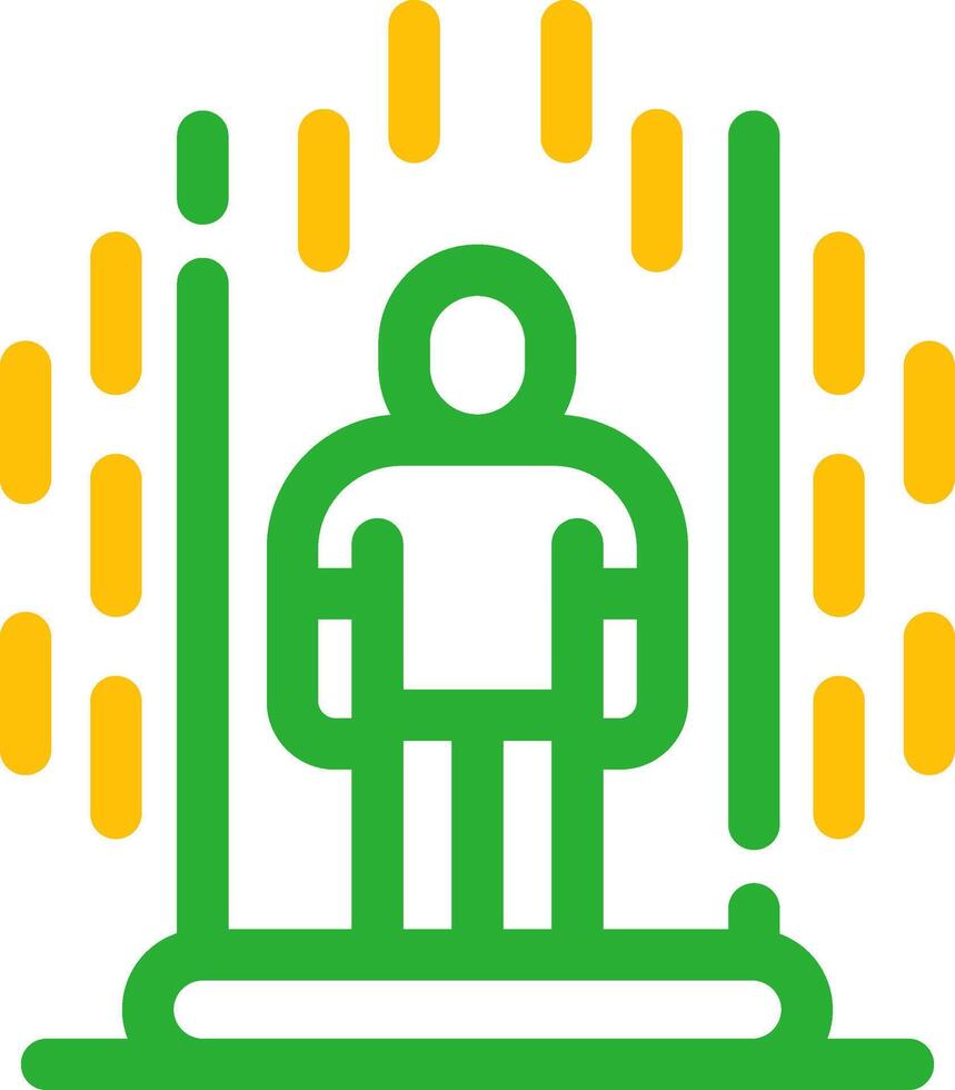Teleportation Creative Icon Design vector