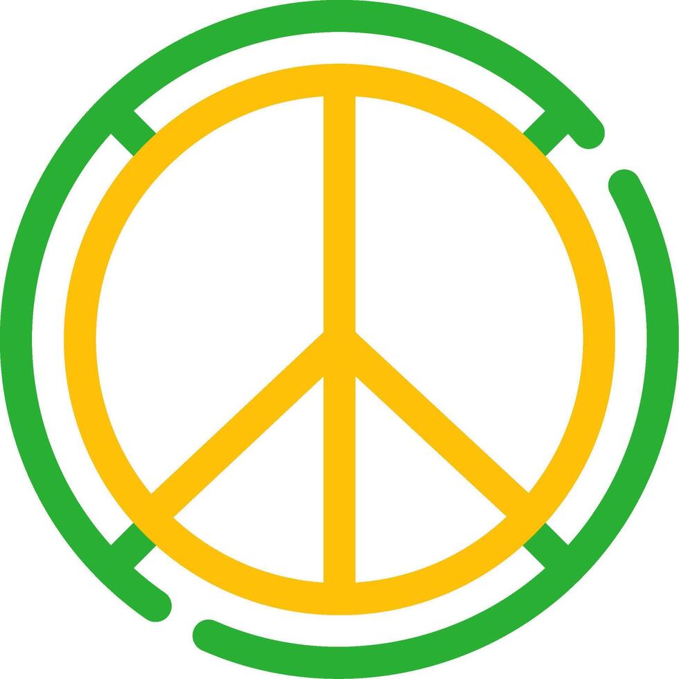 Peace Creative Icon Design vector