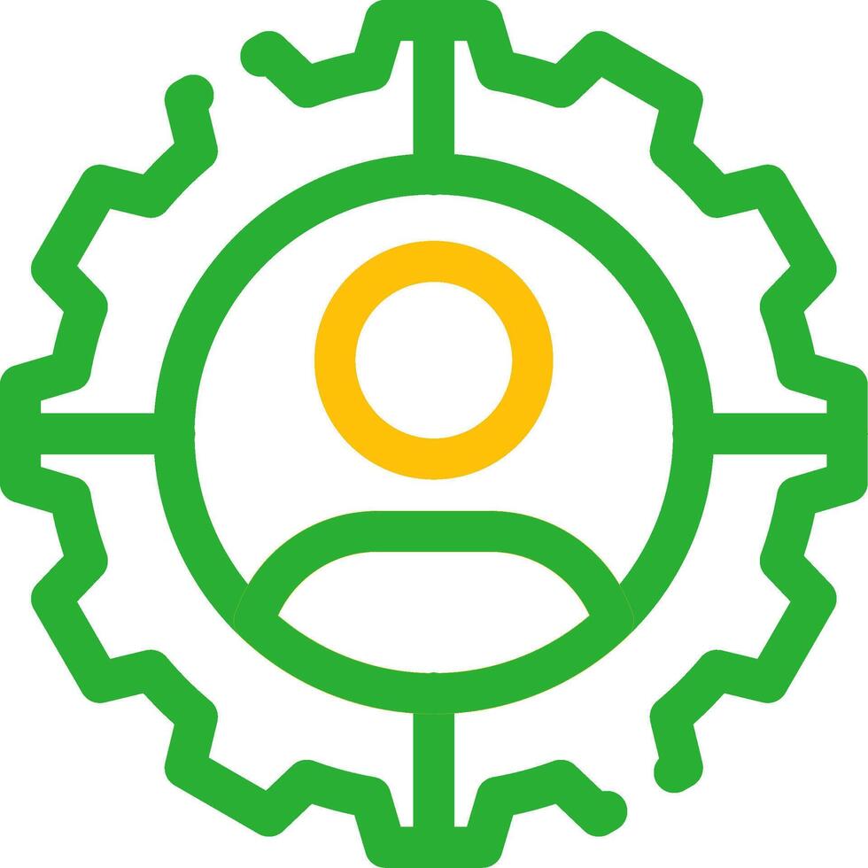 Personalization Creative Icon Design vector