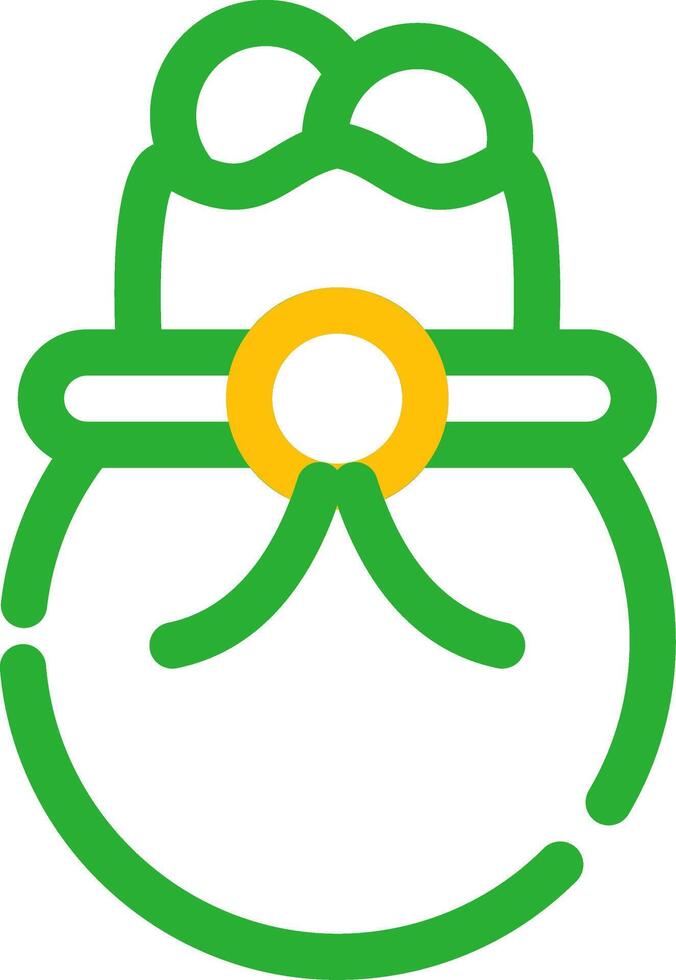 Money Bag Creative Icon Design vector