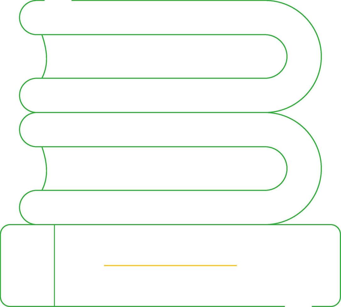 Line Two Color Design vector