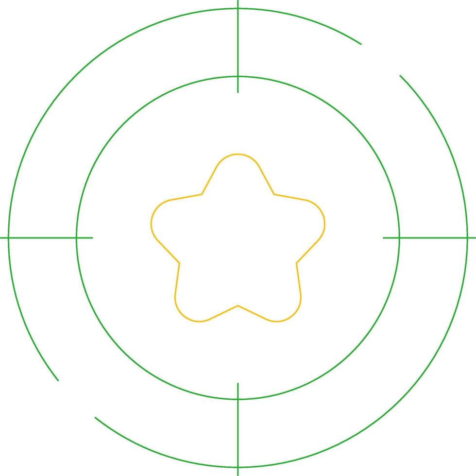 Target Creative Icon Design vector