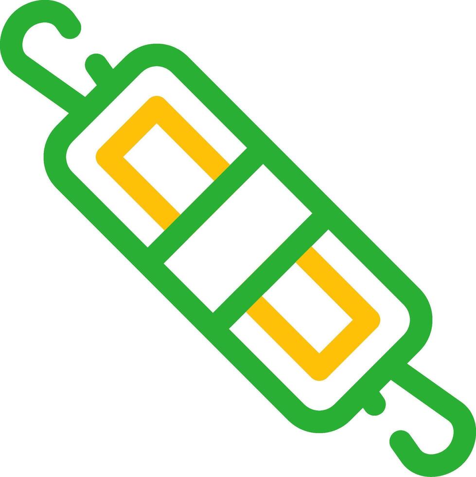 Rolling Pin Creative Icon Design vector