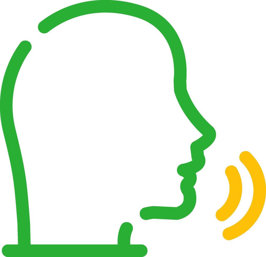 Speaking Creative Icon Design vector
