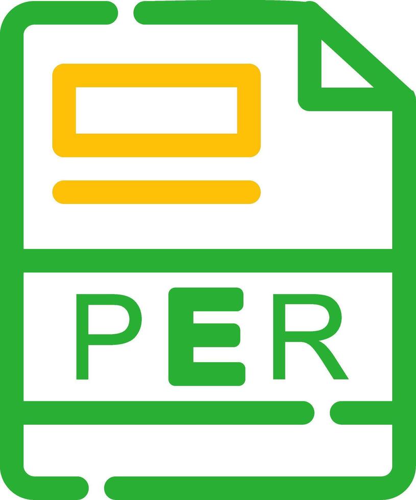 PER Creative Icon Design vector