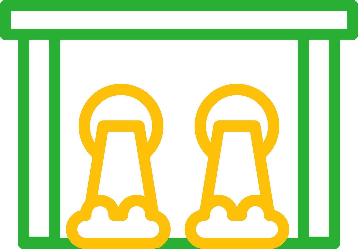Hydroelectric Creative Icon Design vector